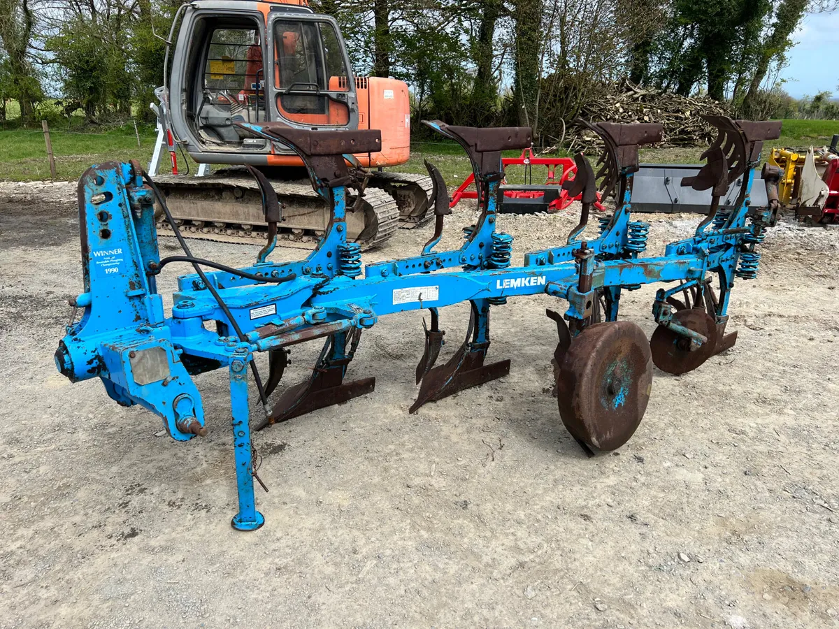 Lemken 4 Furrow Reversible - Image 2