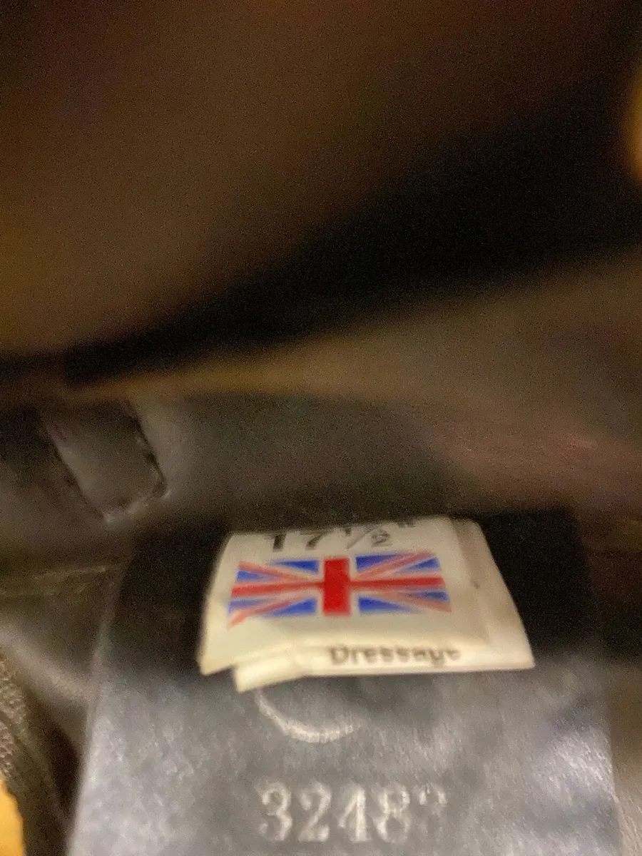 17.5 Thorowgood dressage saddle - Image 4