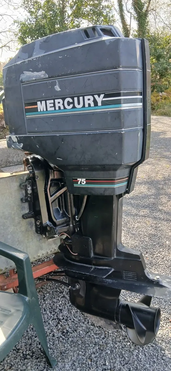 MERCURY 75HP Elec Start Trim Tilt. - Image 1