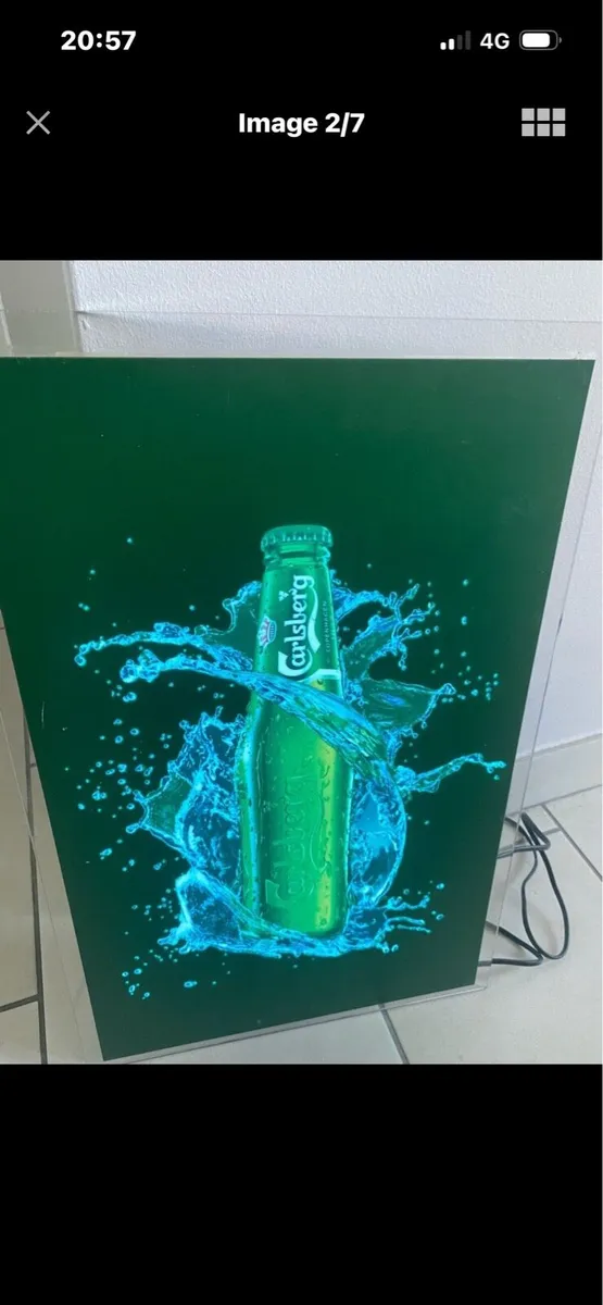 Carlsberg Illuminated Indoor Sign - Image 2