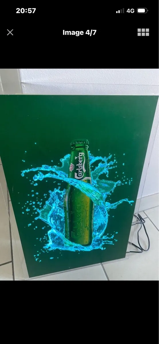 Carlsberg Illuminated Indoor Sign - Image 4