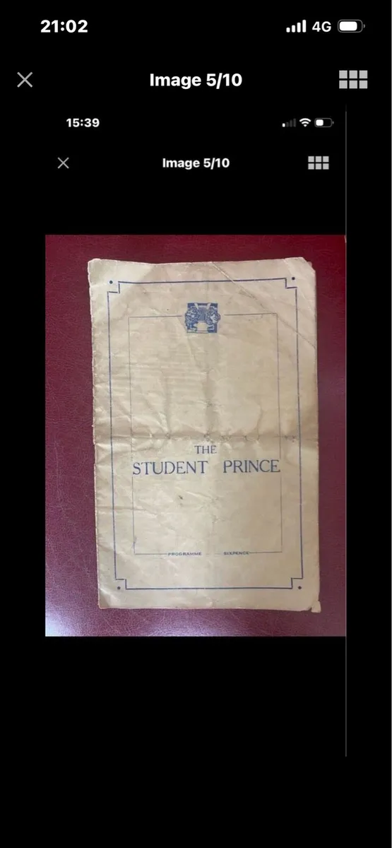 Civilian music Society Limerick Vintage Programmes - Image 4