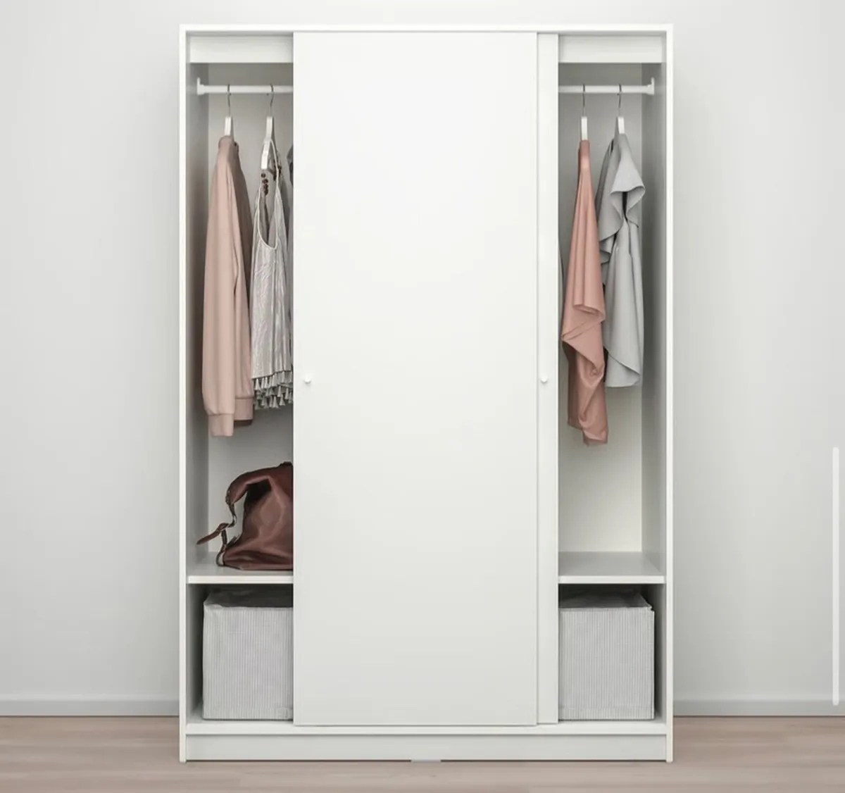 Ikea KLEPPSTAD Wardrobe with sliding doors - Image 2