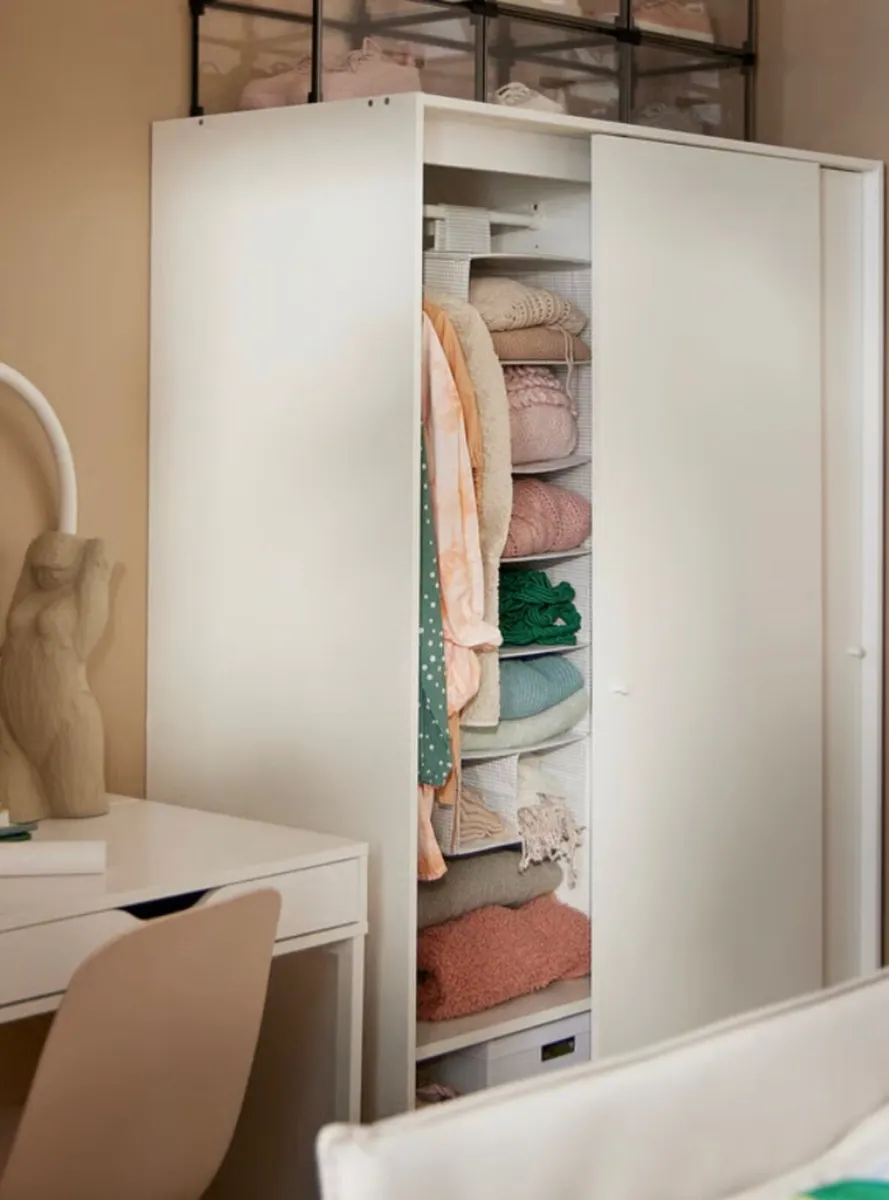 Ikea KLEPPSTAD Wardrobe with sliding doors - Image 3