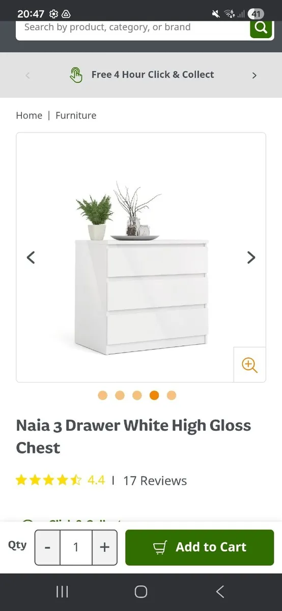 Wardrobe & Chest of drawers - Image 3