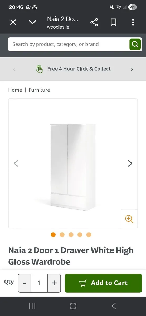 Wardrobe & Chest of drawers - Image 2