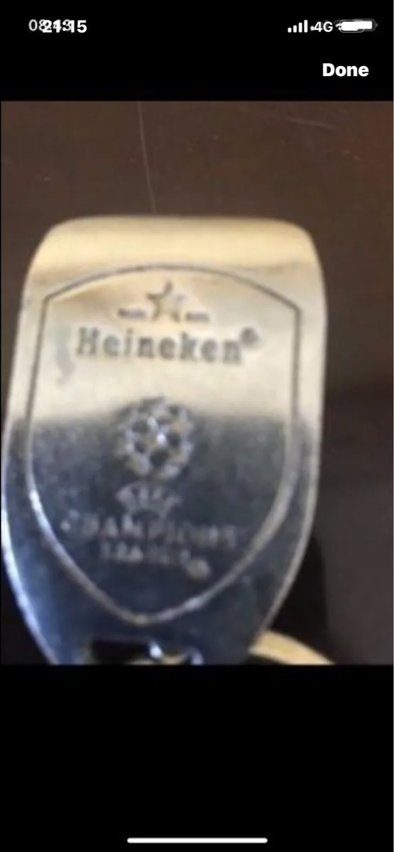 Heineken Champions league Key Ring/ Bottle opener - Image 3
