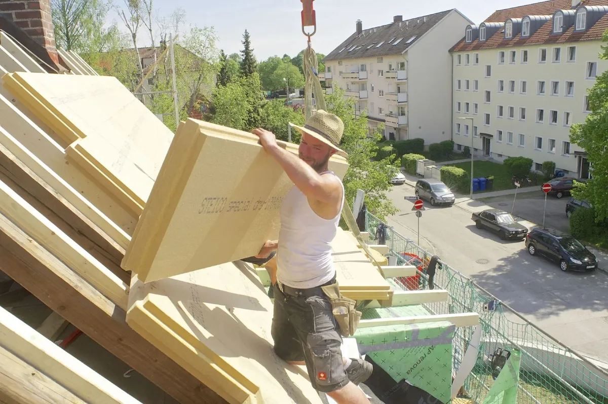 STEICO special dry wood fibre rigid bords exterior - Image 1