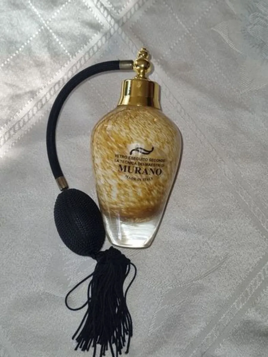Murano Italian glass perfume bottle - Image 2