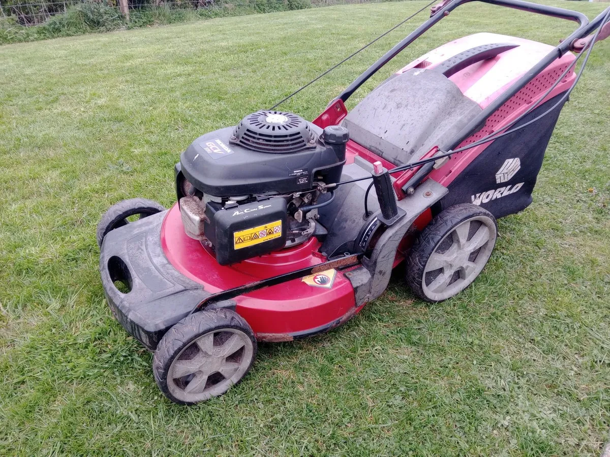 Self drive lawnmower