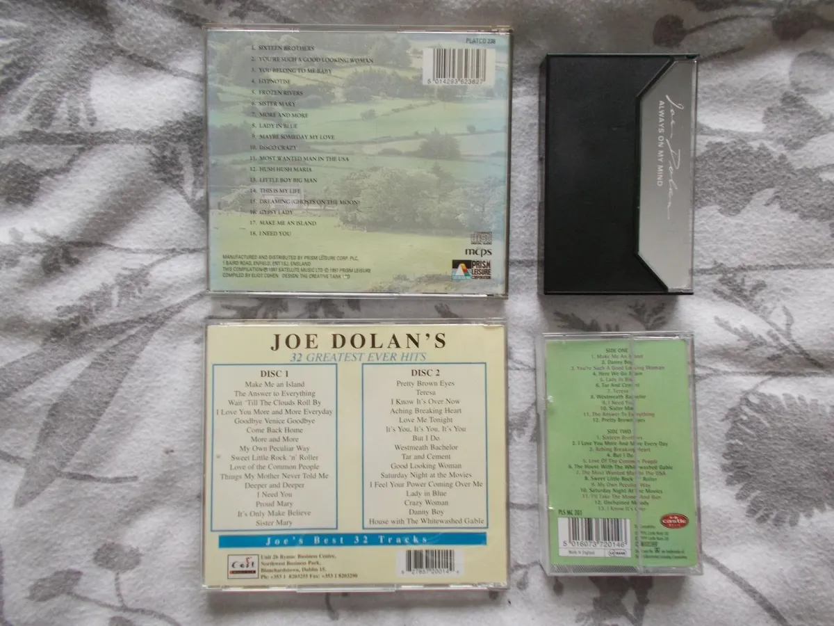 Joe Dolan CD's & Cassettes - Image 1
