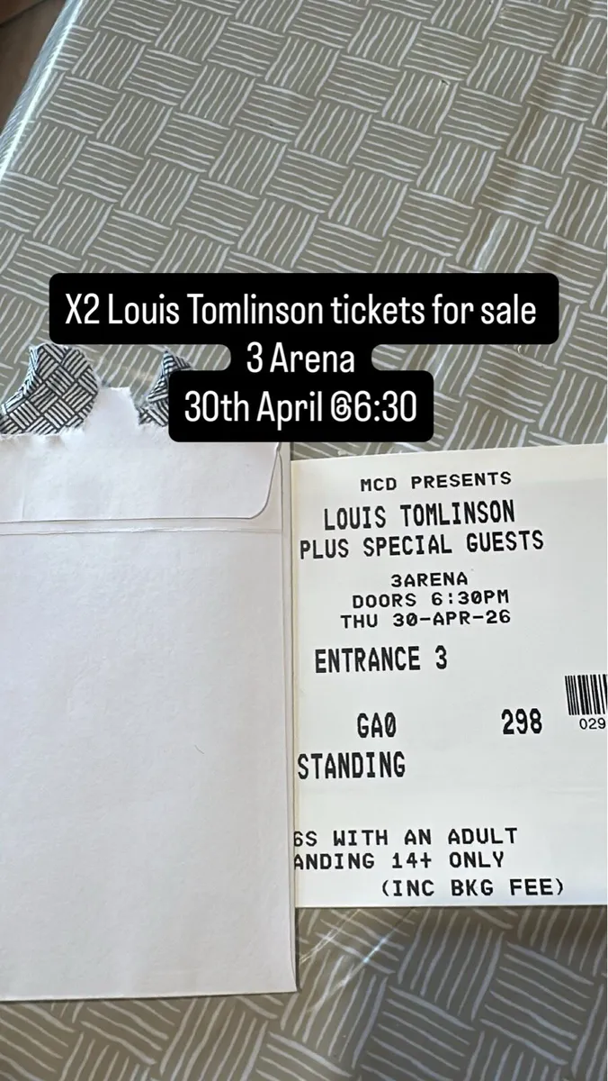 Louis Tomlinson tickets VERY CHEAP