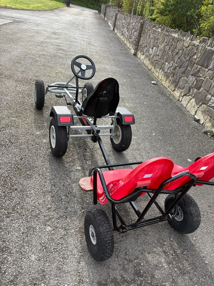Berg Extra Go Kart with Trailer seat - Image 1