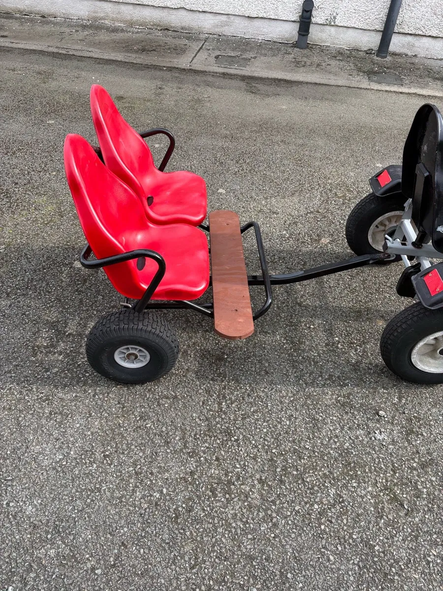 Berg Extra Go Kart with Trailer seat - Image 3
