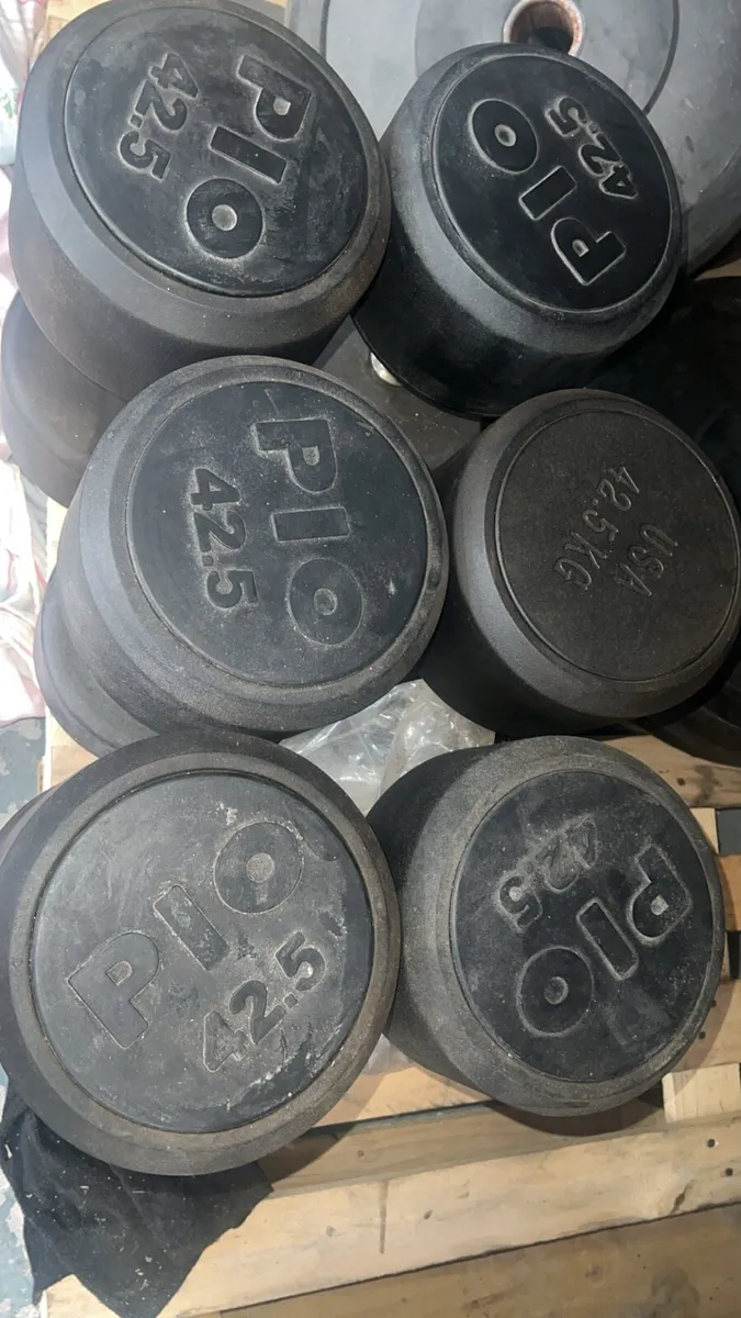 Dumbbells €2 per kg size in pics - Image 2