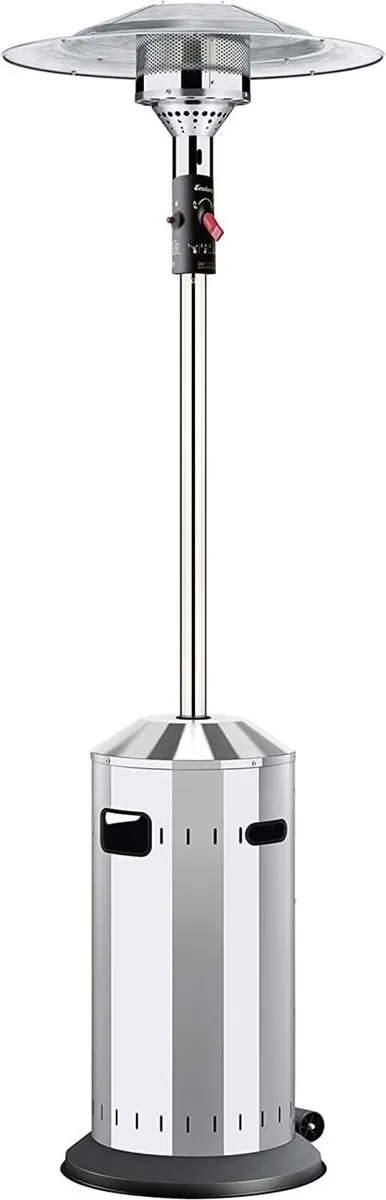 Gas Patio Heater Elegance Outdoor Silver - Image 4