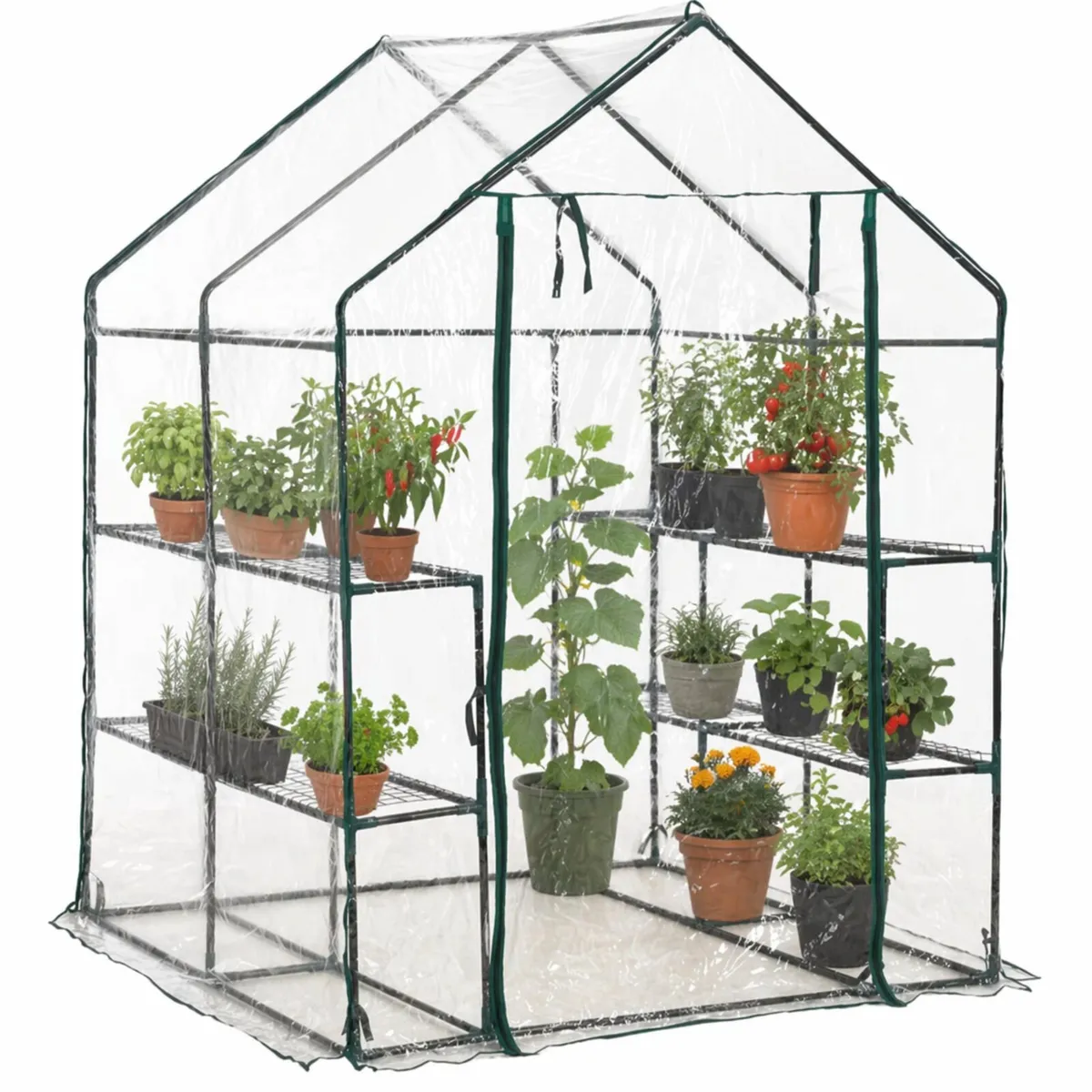 Greenhouse with 8 Shelves - Image 1
