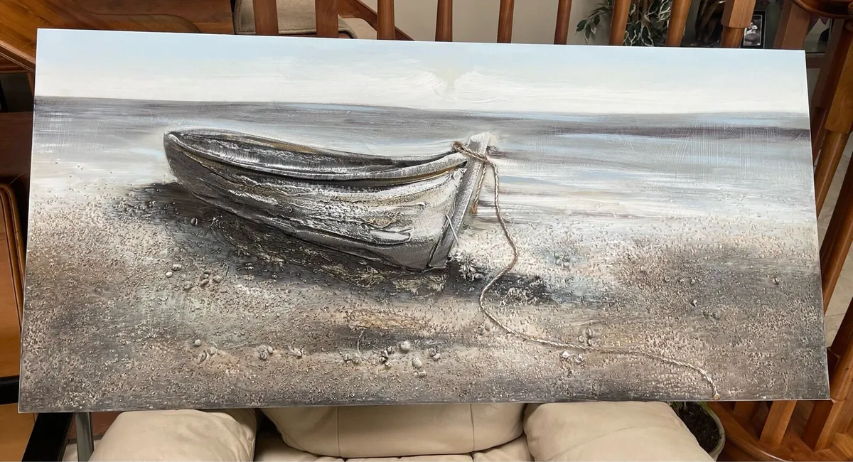 Magnificent Large 5Ft Framed Painting - Deliver - Image 1