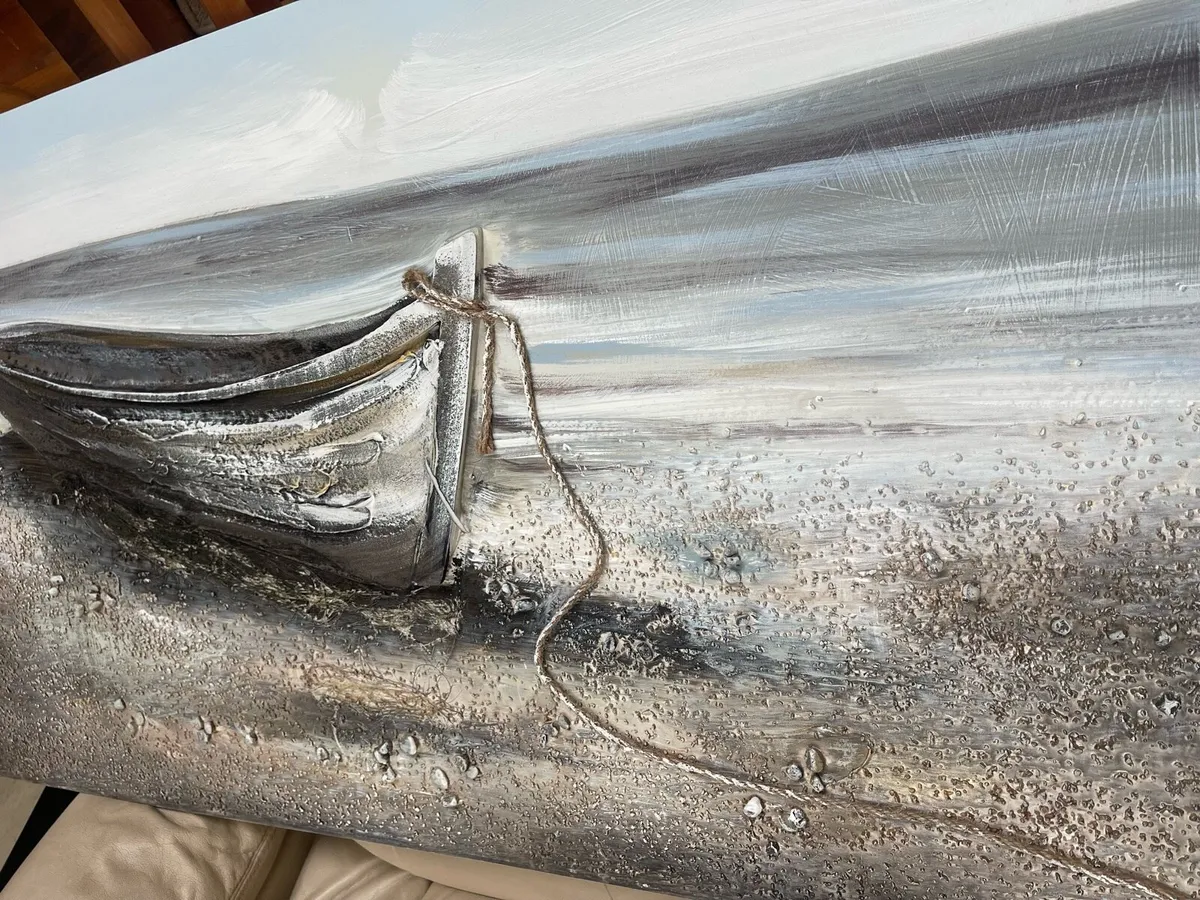 Magnificent Large 5Ft Framed Painting - Deliver - Image 2