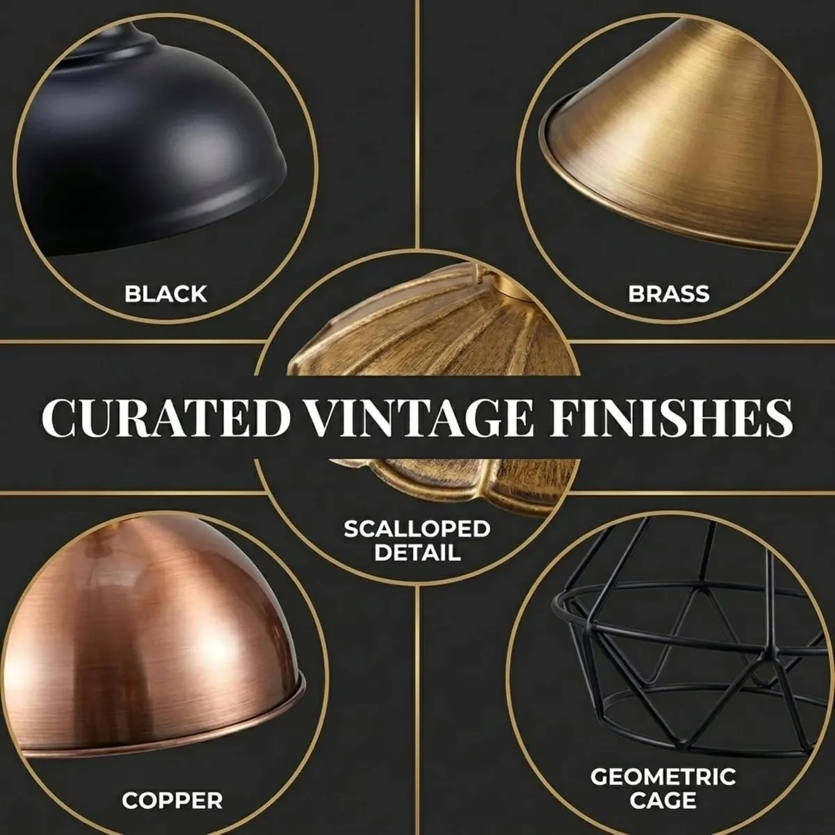 Industrial 5 Heads DIY Spider Pendant Ceiling - Image 4