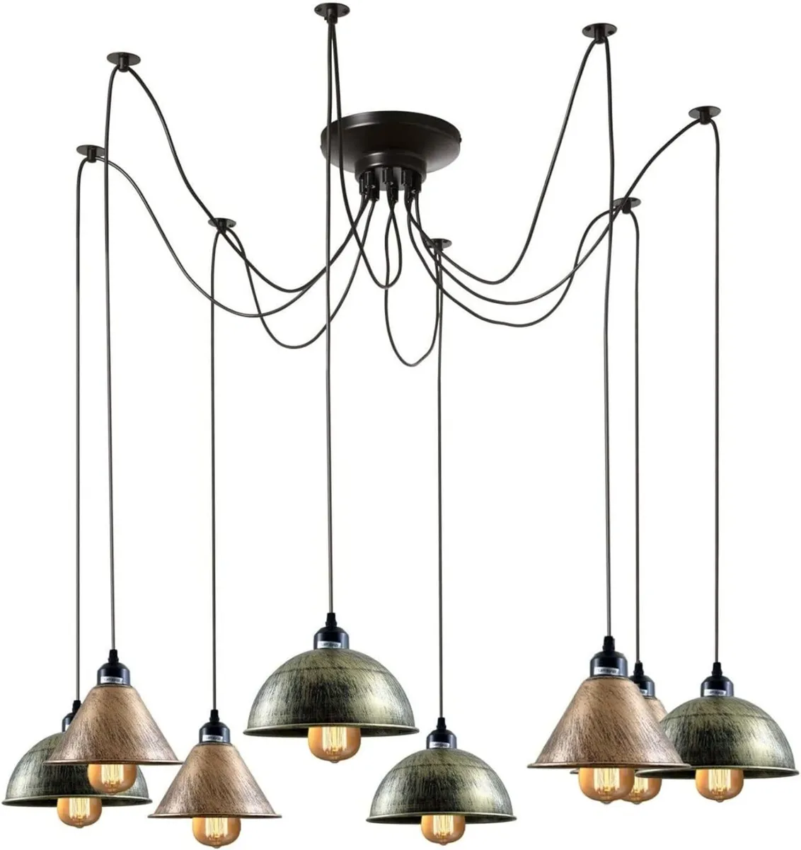 Modern 8 Head Chandelier Ceiling Lighting Fixture - Image 1