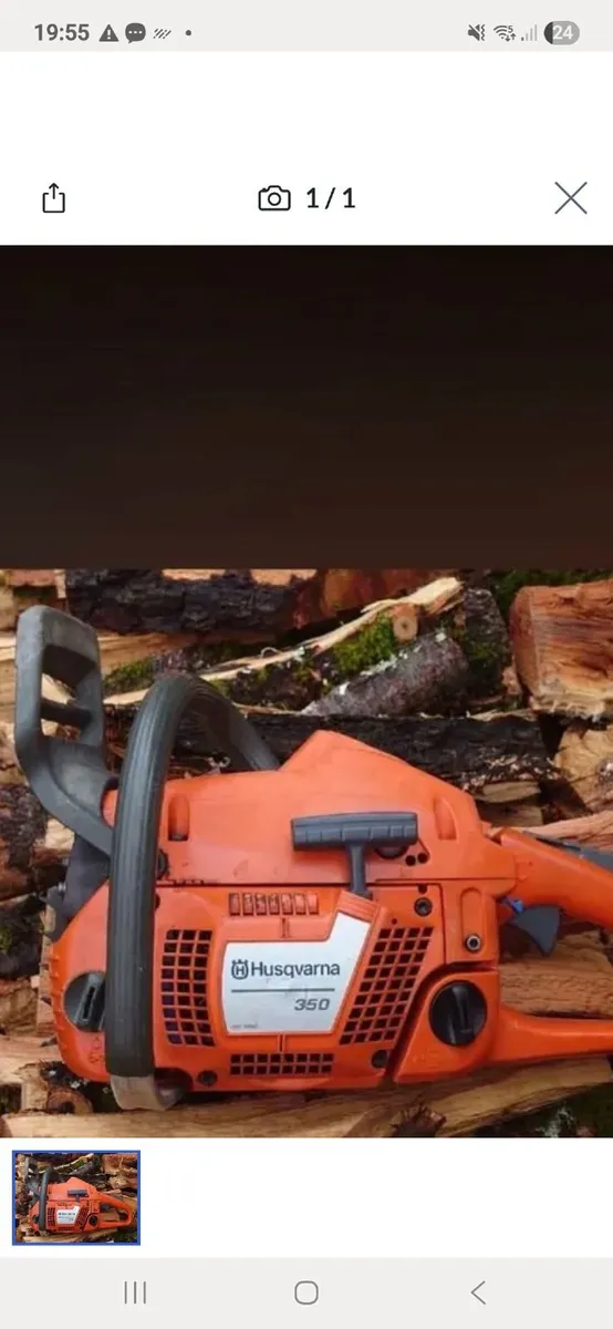 husquvarna 350 for parts