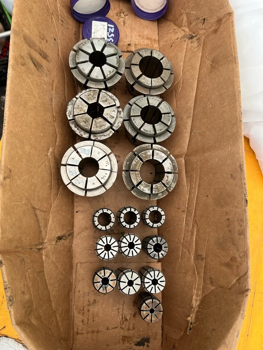 Crawford Lathe Collets - Image 1