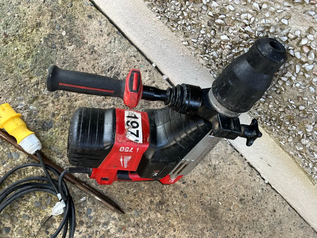 Kango Milwaukee Rotary hammer drill and breaker - Image 4