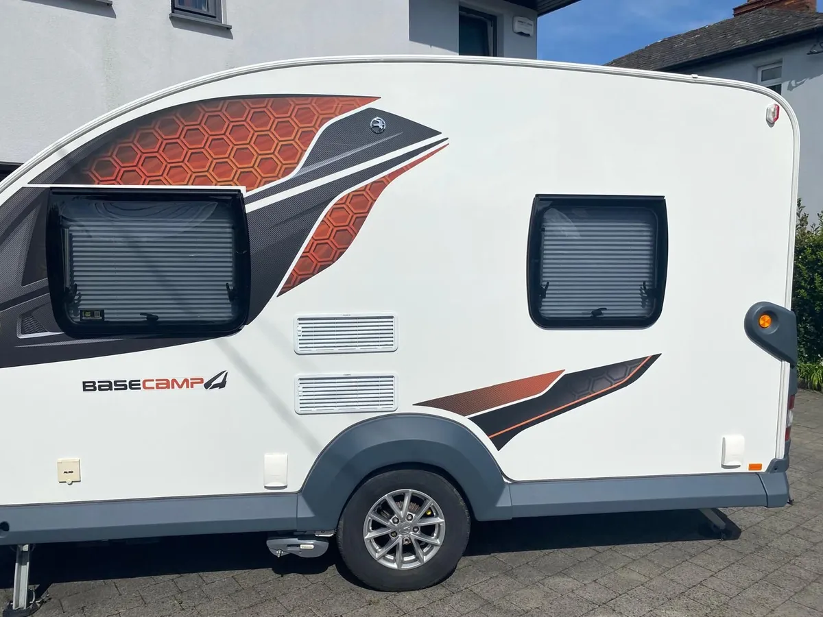 2021 Swift Basecamp 4 Plus in perfect condition - Image 1