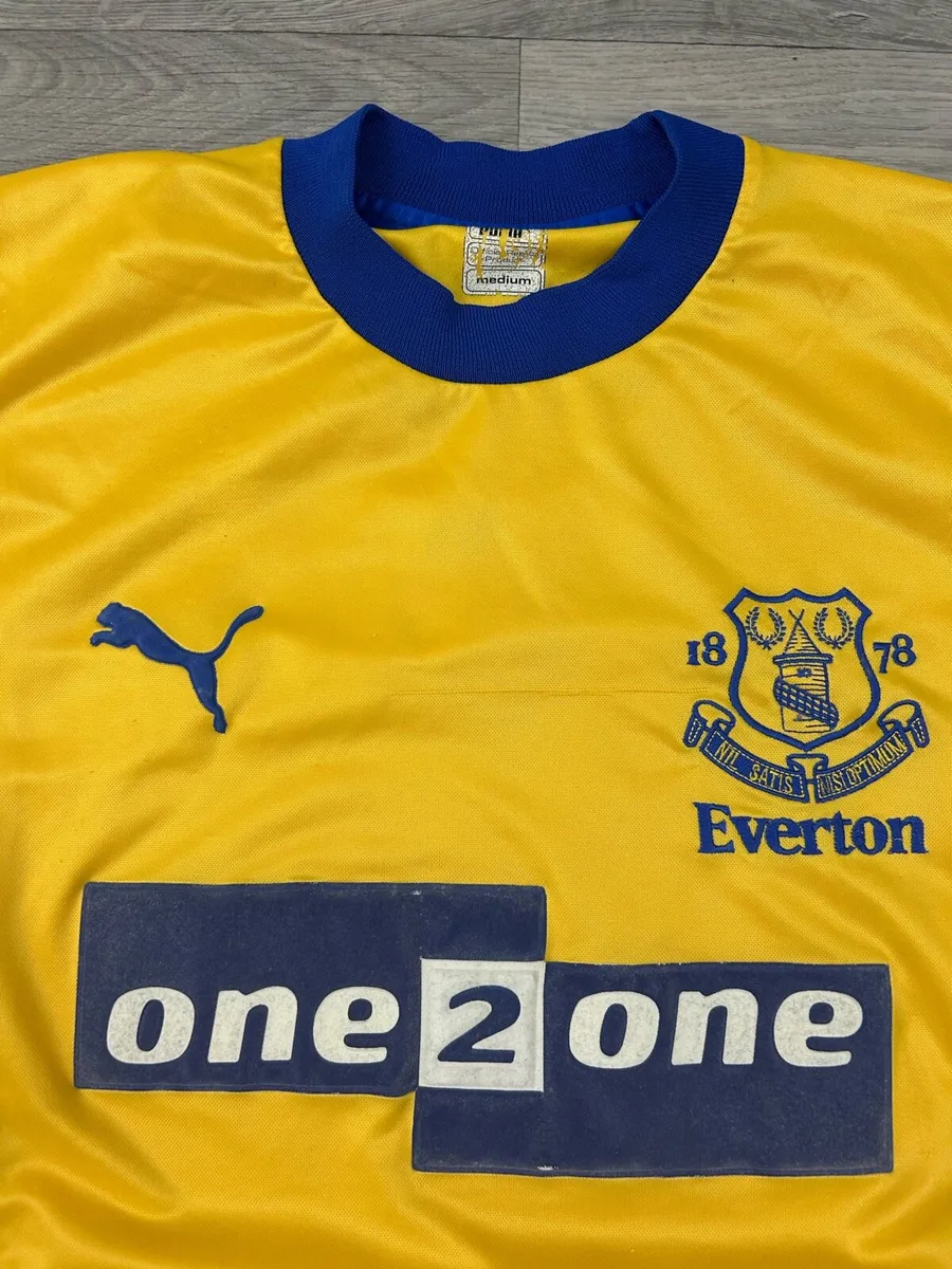 Vintage 2000 Puma Everton Liverpool Away Jersey M - Image 3