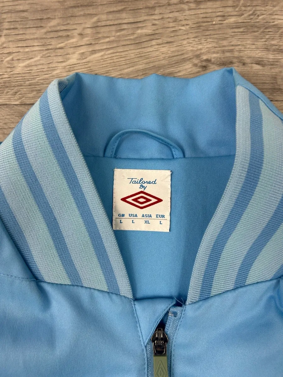Vintage Umbro Manchester City Bomber Jacket L - Image 4