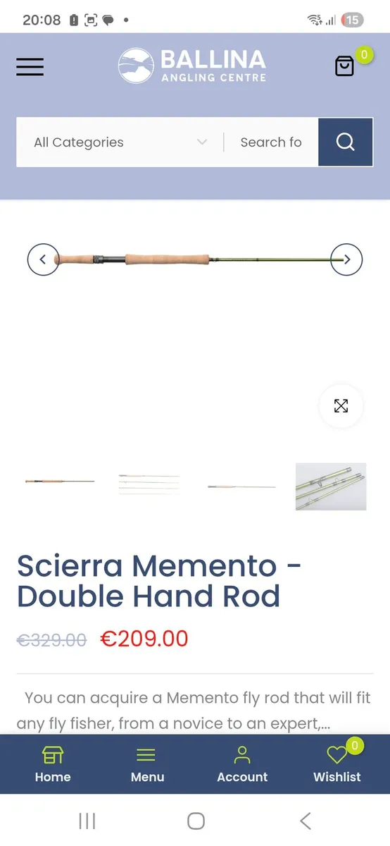 Scierra Salmon rod and reel - Image 4