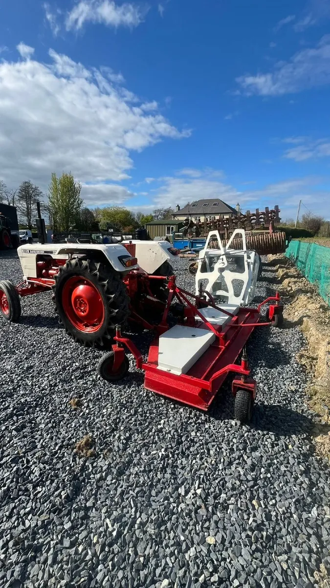 Tractor with Mower - Image 1