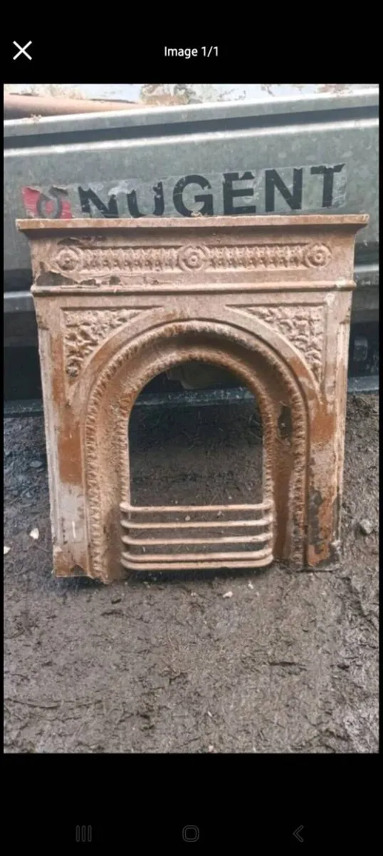Castiron fireplace - Image 1
