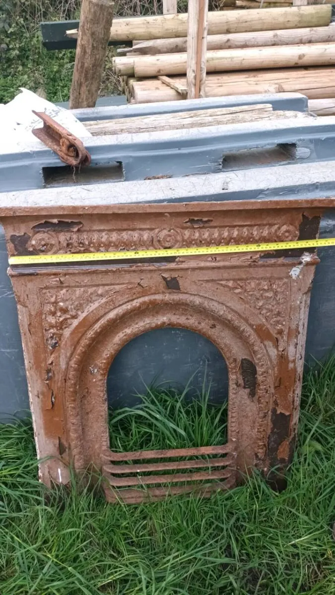 Castiron fireplace - Image 4