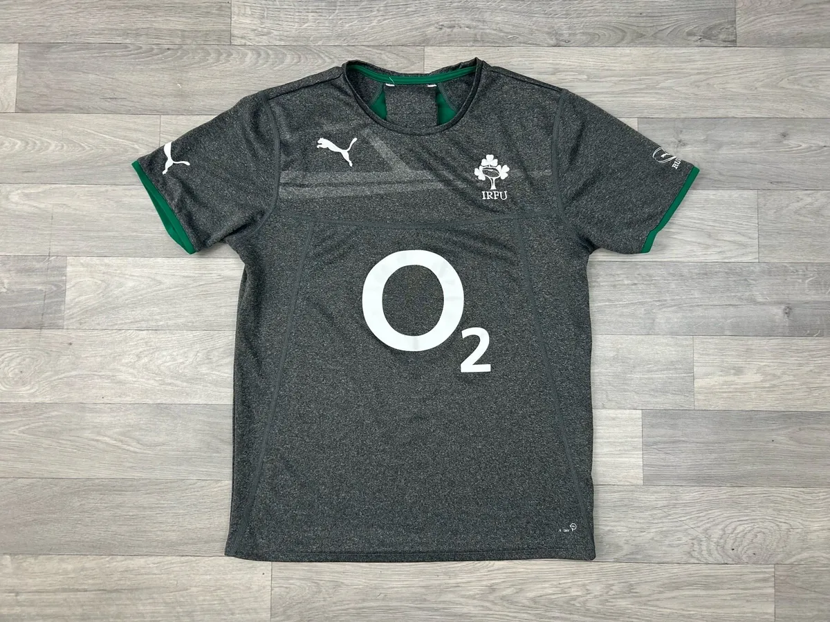 Puma Ireland Rugby Player Issue Training Jersey M - Image 1