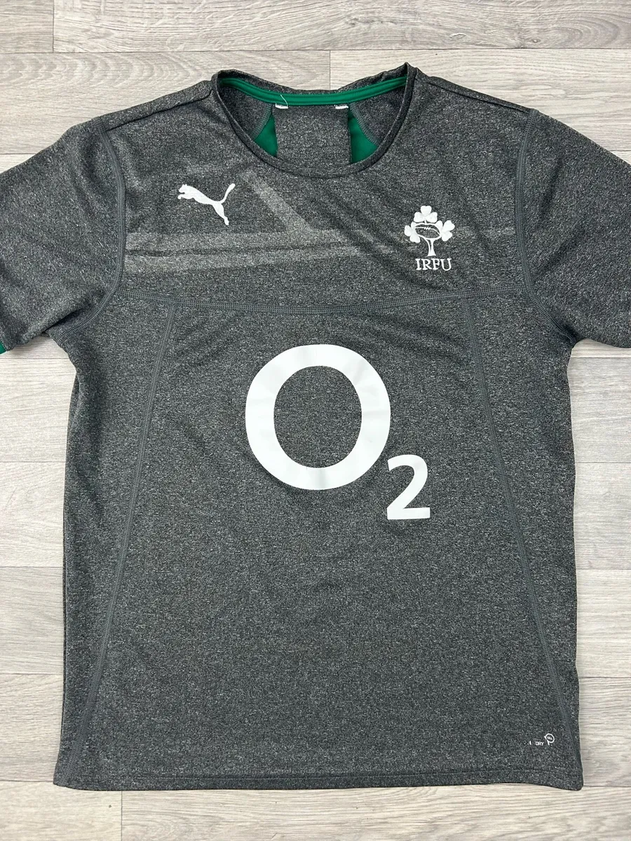 Puma Ireland Rugby Player Issue Training Jersey M - Image 2