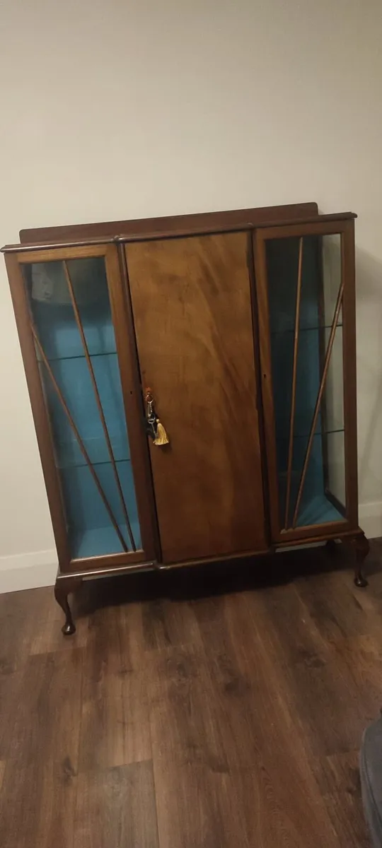 Art Deco Glass Cabinet - Image 1