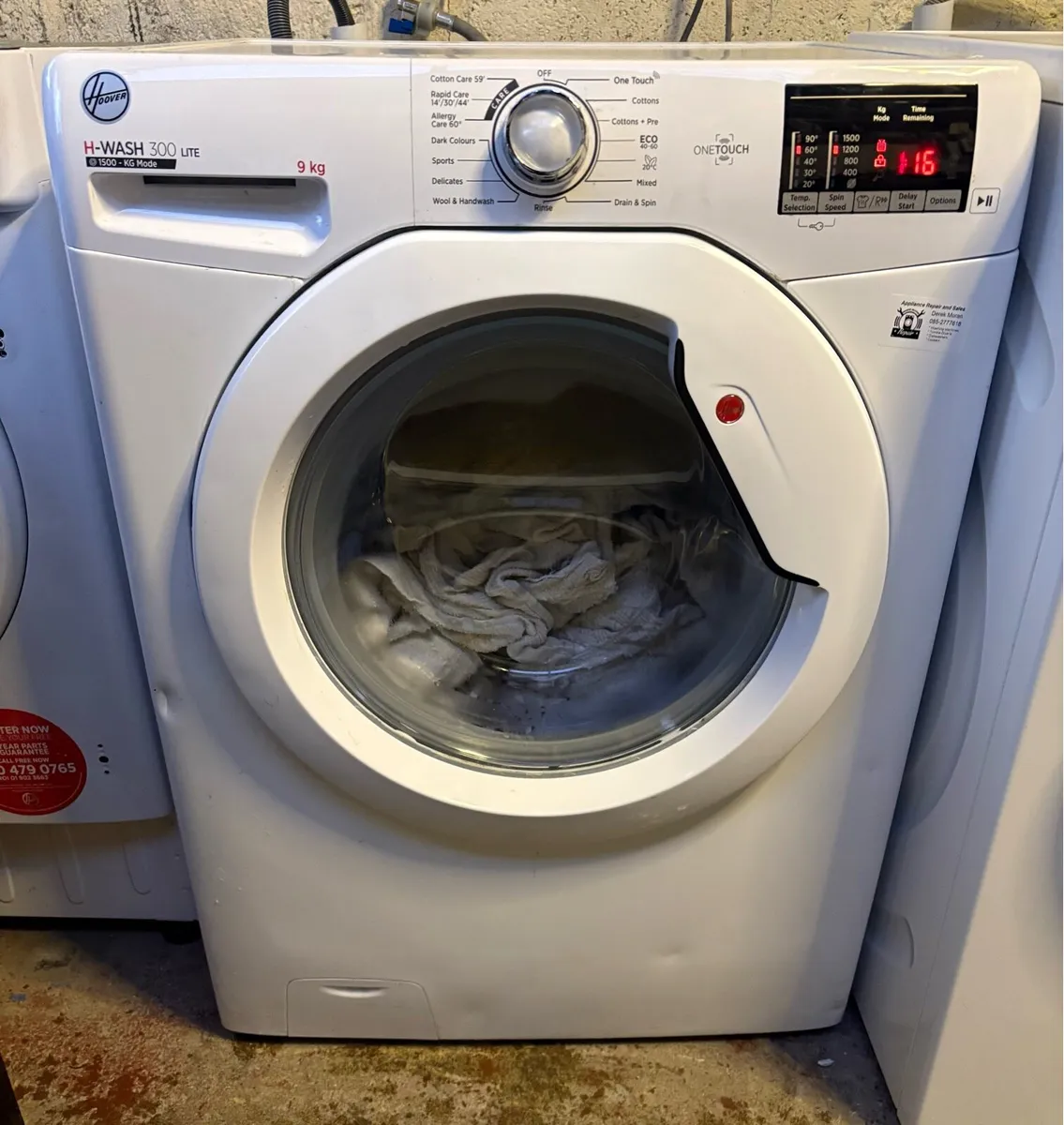 Hoover Washing Machine - 9kg Drum