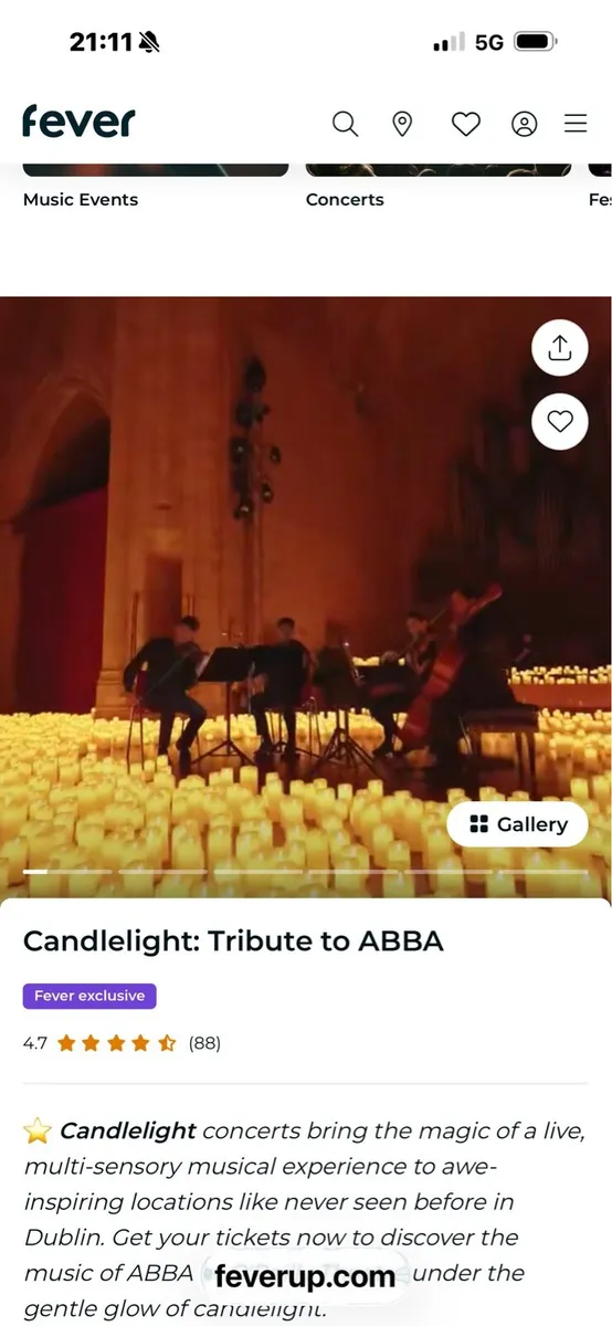 Music tickets - Image 1