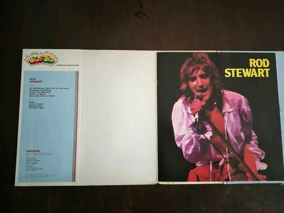 🎵 LP Vinile – Rod Stewart "Super Star" – - Image 2