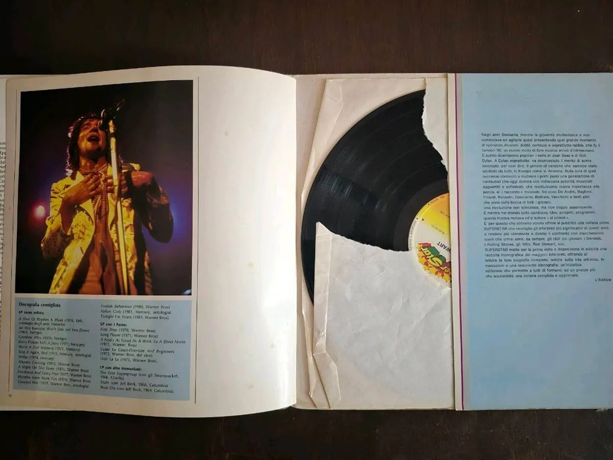 🎵 LP Vinile – Rod Stewart "Super Star" – - Image 3