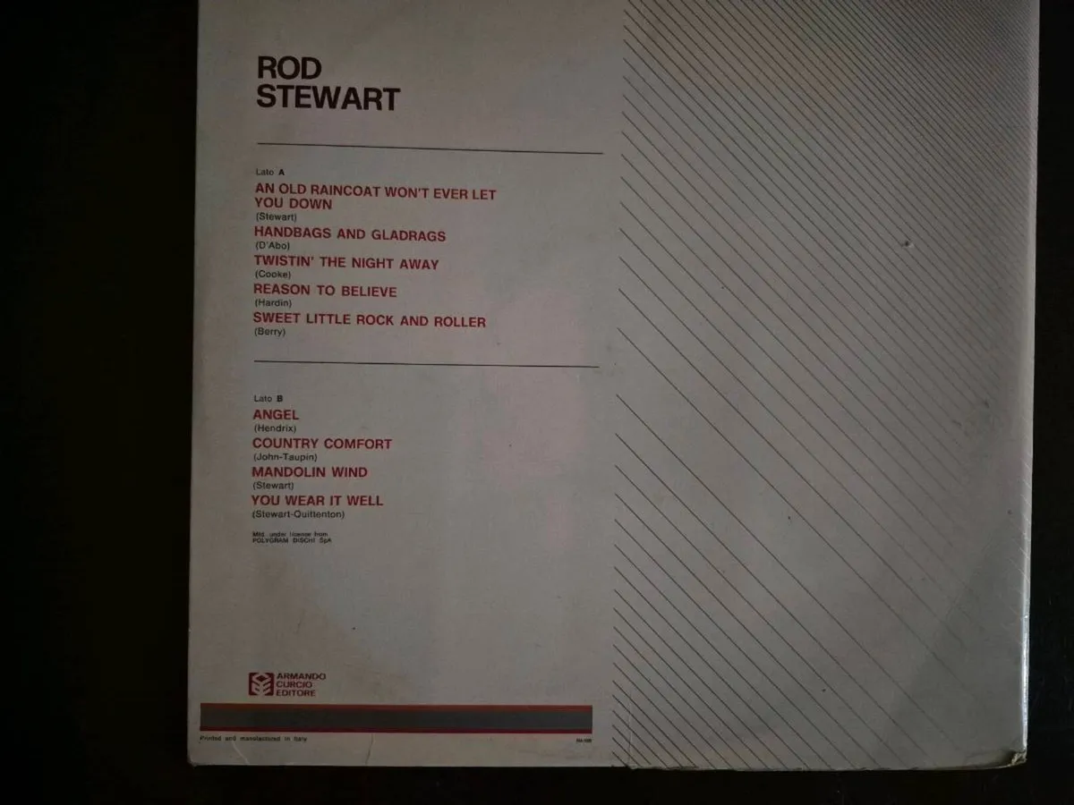 🎵 LP Vinile – Rod Stewart "Super Star" – - Image 4