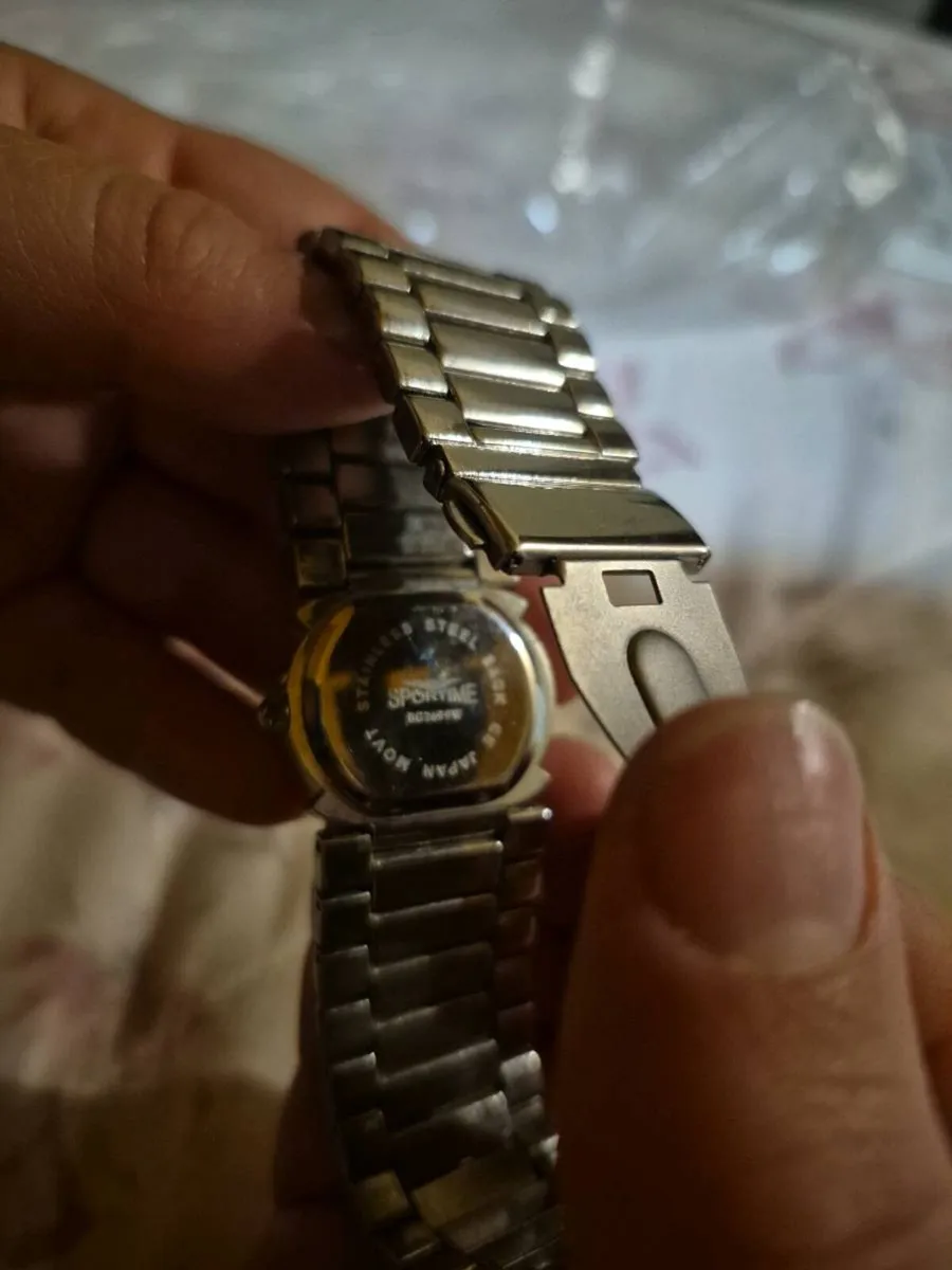 Ladies Sportime SC2609W Watch – Gold-Tone Stainles - Image 2