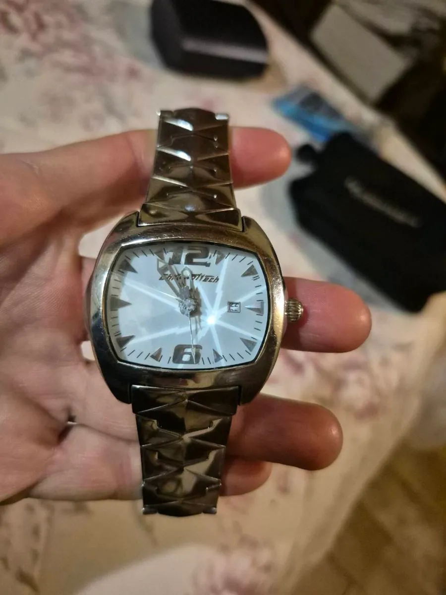 Chronotech 2188M Watch – All Stainless Steel - Image 1