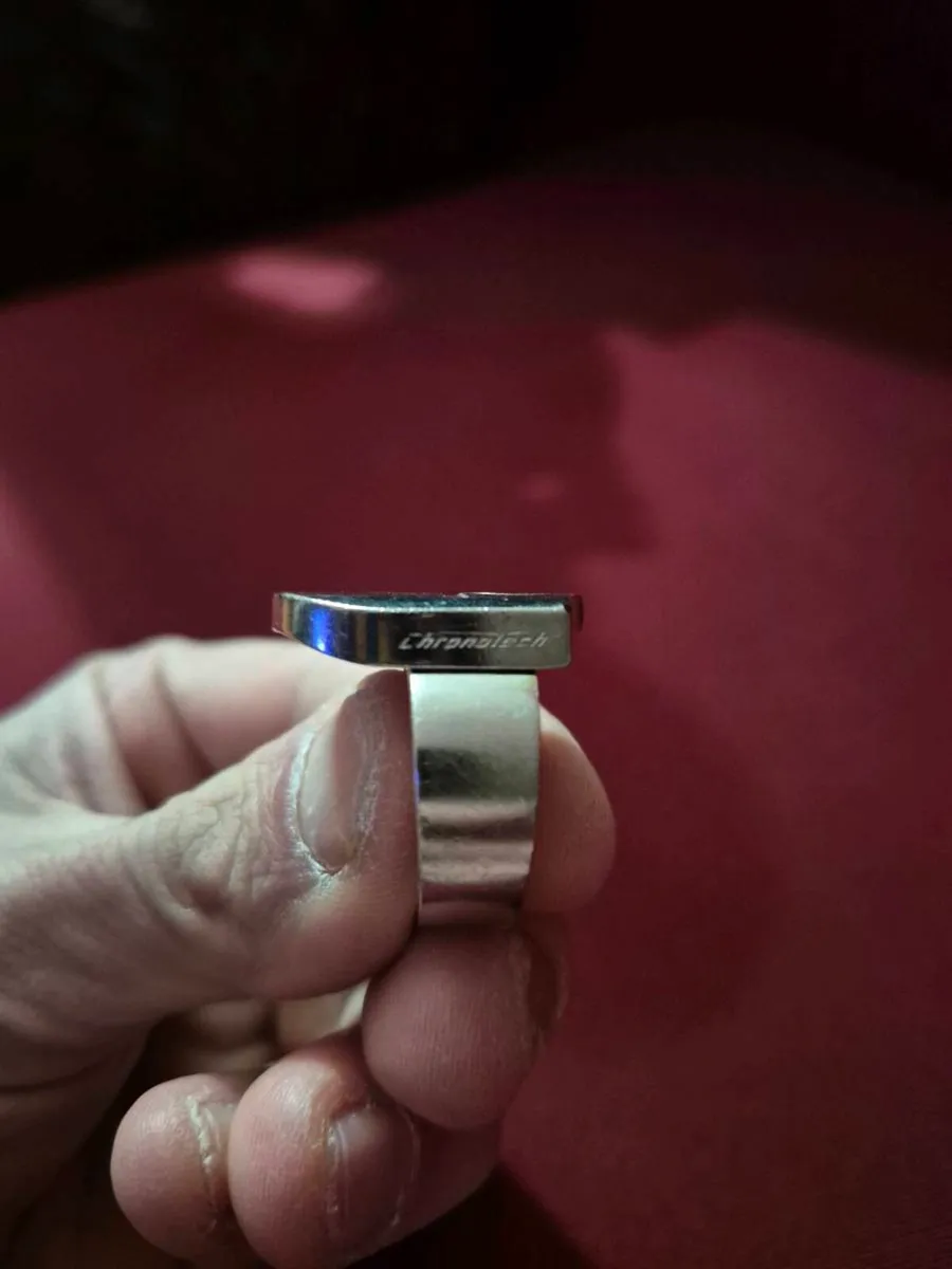 Chronotech Ring – Ankh Symbol – Stainless Steel - Image 4