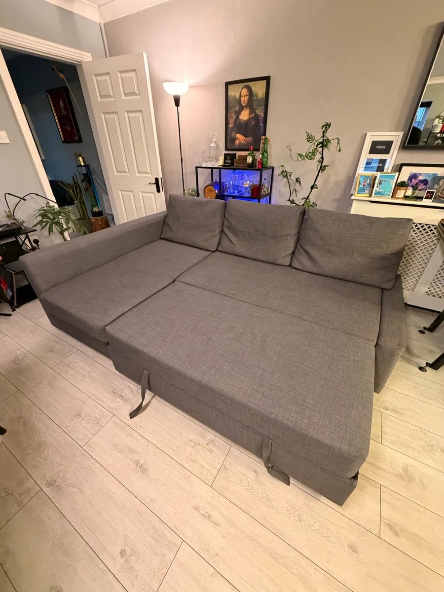 IKEA sofa bed with storage L or R had - Image 2