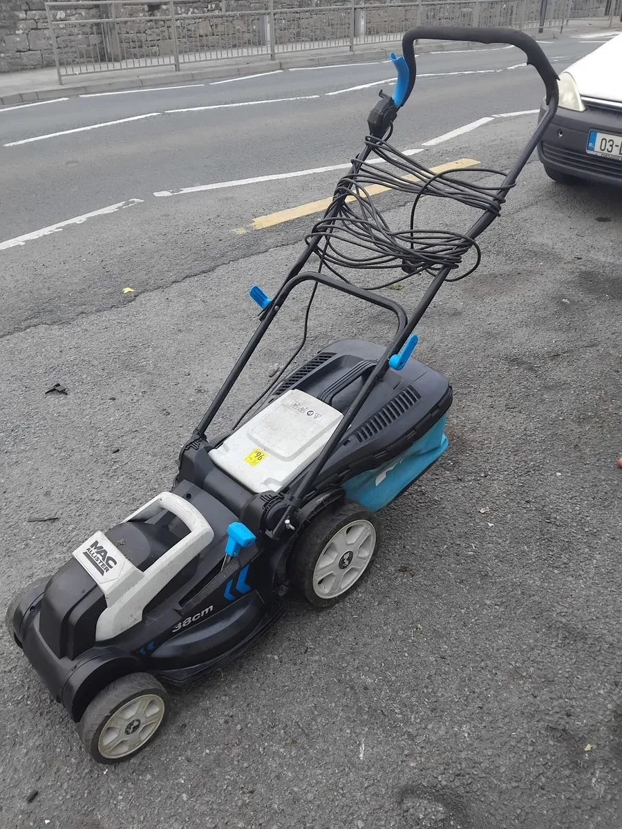 Mac allister 38c electric lawnmower no offers - Image 1