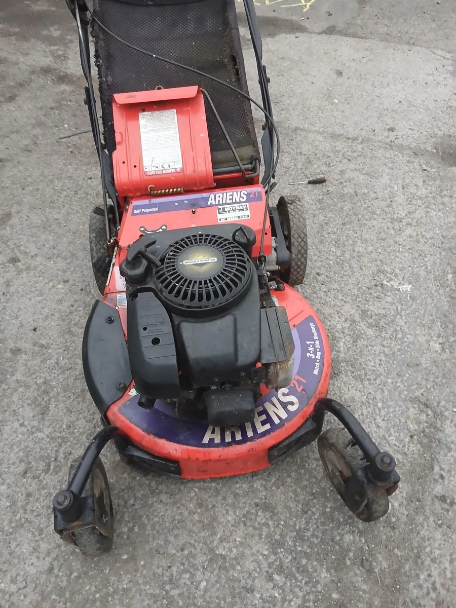 Ariens self-drive lawnmower read about add - Image 2