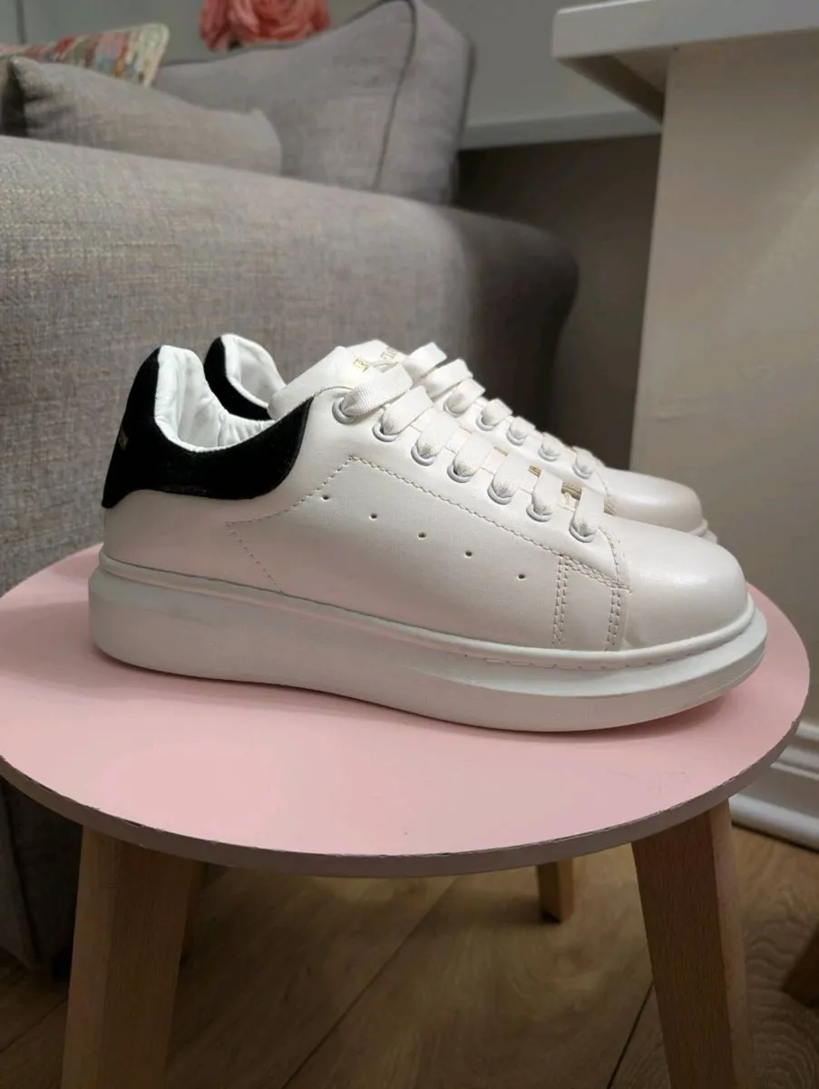 Alexander McQueen oversized trainers - Image 1